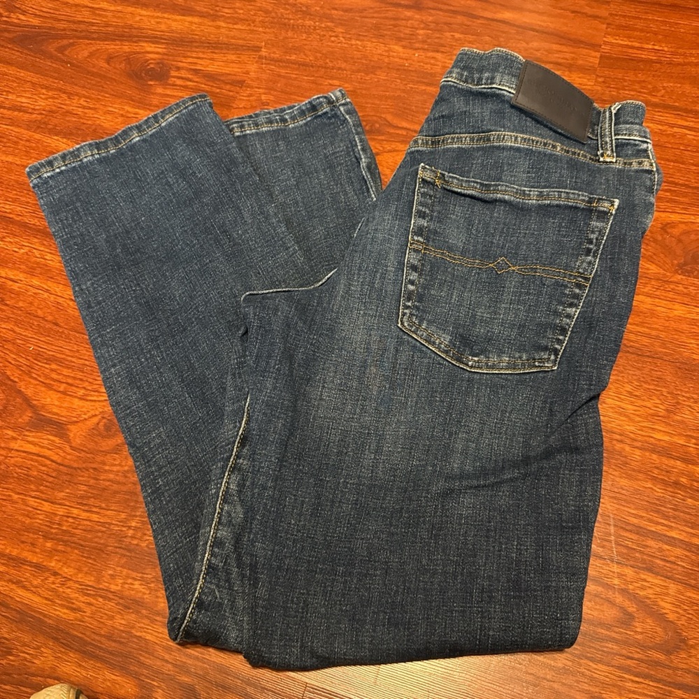 Lucky Brand Men's Straight Jeans in Dark Blue